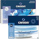 Canson Watercolour Pad Montval 300gr A4 21x29.7cm 12 Sheets (Μiscellaneous Designs)