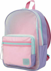 Totto Morral Eimy Σχολική Τσάντα Πλάτης Δημοτικού σε Ροζ χρώμα