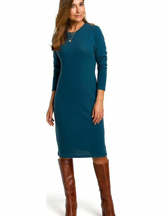 Stylove S178 Midi Kleid Teal 135266