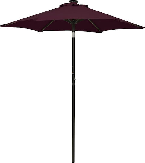 Rundschreiben Aluminium Burgundische Garten- und Terrassen-Sonnenschirm F2m