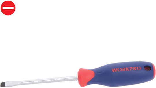 WorkPro Μαγνητικό Κατσαβίδι Μακρύ Ίσιο Μεγέθους 6x150mm