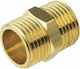 Bugatti ValvoSanitaria Male Pneumatic Fitting Brass 3/4" 101.6mm 1443