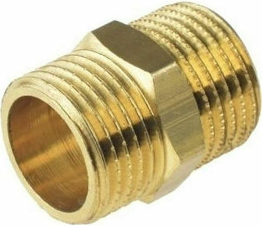 Bugatti ValvoSanitaria Male Pneumatic Fitting Brass 3/4" 101.6mm 1443