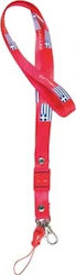 Cti Ελλάς Neck Strap for Mobile Red