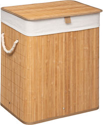 5Five 161045A Coș De Rufe Din Bambus Pliabil 60lt Cu Capac 40x30x50cm Maro 5Five 161045A Coș De Rufe Din Bambus Pliabil 60lt Cu Capac 40x30x50cm Maro