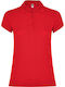 Roly Star Women's Cotton Blouse Red