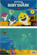 Gim Folder with Button for Paper A4 Multicolour Baby Shark
