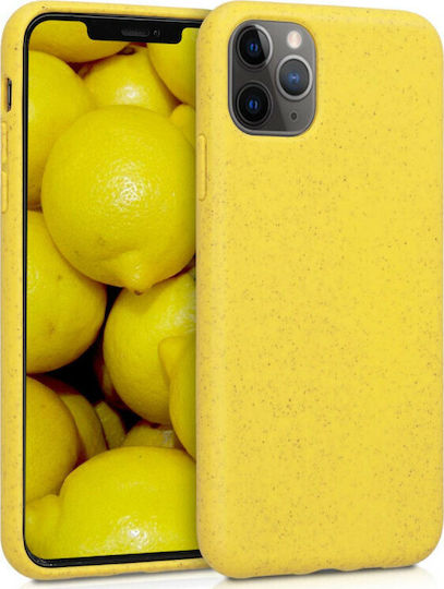 Kalibri Eco-Friendly Natural Wheat Back Cover Plastic Yellow (iPhone 11 Pro Max)