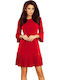 Numoco Mini Dress Red