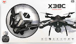 Smart X38C Drone FPV με Κάμερα 720p και Χειριστήριο, Συμβατό με Smartphone