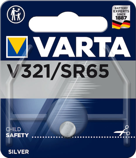 Varta V321 Batterie Silber-Oxid für Uhren SR65 1Stück