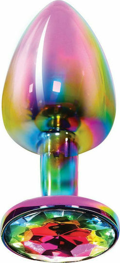 ToyJoy Anal Play Twilight Booty Jewel Rainbow Jewel Πρωκτική Σφήνα Medium Medium 8.2cm