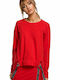 MOE M492 Women's Sweatshirt Red MOE492