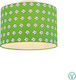 Globo Lighting Lemmi Μονόφωτο Παιδικό Φωτιστικό Κρεμαστό από Ύφασμα 15W με Υποδοχή E14 Πράσινο