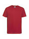 Russell Europe Kids T-shirt Red