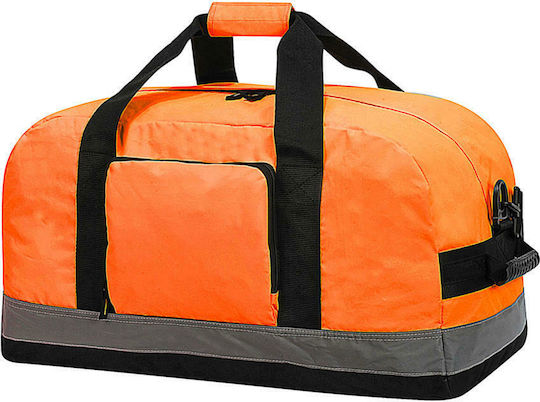 Shugon Seattle Essential Hi-Vis Work Bag Σακ Βουαγιάζ 50lt Πορτοκαλί Υφασμάτινο Μ59xΠ32xΥ36εκ.