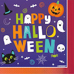 Χαρτοπετσέτες Halloween Friends 33x33cm 16τμχ Bunte 33x33cm. 16Stück