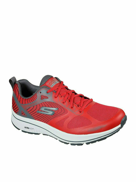 Skechers Gorun Consistent Ανδρικά Αθλητικά Παπούτσια Running Κόκκινα