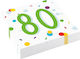 Χαρτοπετσέτες 80 Confetti Birthday 33x33cm 20τμ...
