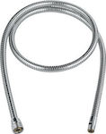 Grohe Metalflex Shower Hose Metallic 140cm Silver