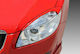 Motordrome Front Headlights Eyebrows for Skoda Fabia 5J 2007-2014