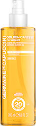 Germaine De Capuccini Golden Caresse Waterproof Sunscreen Oil for the Body SPF20 200ml