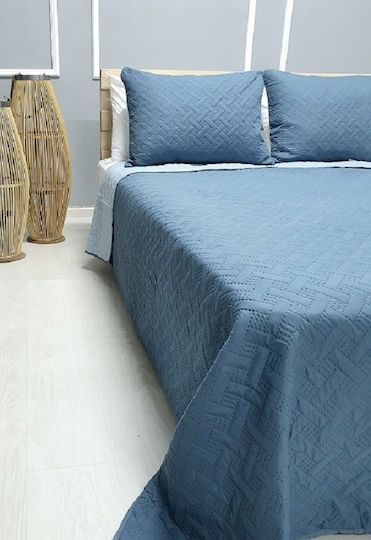 Joli Pătură Hotelului Super dublu L240xl220cm. Albastru