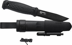 Morakniv Garberg BlackBlade (C) Survival Knife Black with Leather Sheath Morakniv Garberg BlackBlade (C) Survival Knife Black with Leather Sheath