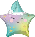 Μπαλόνι Foil Αστέρι Multi Sleepy Little Star Πολύχρωμο