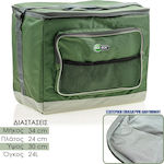 Τσάντα Ισοθερμική Πράσινη 24lt