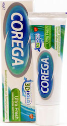 Corega 3D Hold Ultra Fresh Στερεωτική Κρέμα για Τεχνητή Οδοντοστοιχία 40gr