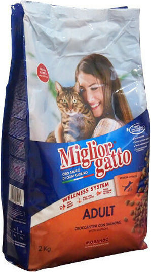 Morando Miglior Gatto Salmon Ξηρά Τροφή Γάτας με Σολομό 2kg