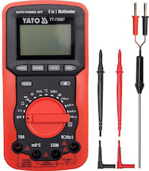 Yato Digital Multimeter with Measurement AC / DC / Resistor / Capacity / Temperature YT-73087