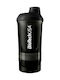 Biotech USA Wave Plastic Protein Shaker 600ml Black