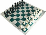 Σκάκι Αναδιπλούμενο Ρολό με Πιόνια 42x42cm