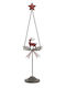 Christmas Decorative Metal Tree 41cm Silver 2pcs