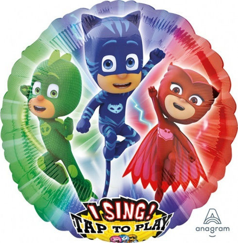 Μπαλόνι Στρογγυλό PJ Masks Foil Jumbo Πολύχρωμο 71εκ.