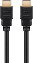 Goobay 41083 Cabluri HDMI HDMI 1.4 HDMI de sex masculin - HDMI de sex masculin 1.5m Negru