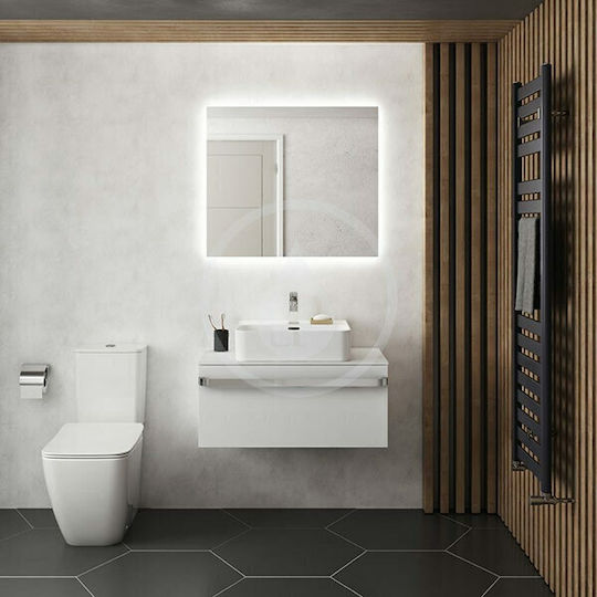 Ideal Standard Oglindă de Baie Pătrată Lumini LED 70x70cm