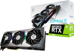 MSI GeForce RTX 3080 10GB GDDR6X Suprim X LHR Κάρτα Γραφικών