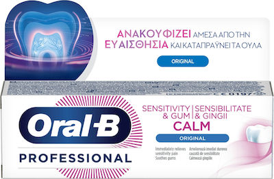 Oral-B Professional Sensitivity & Gum Calm Original Zahnpasta für Empfindliche Zähne & Ulitis 75ml