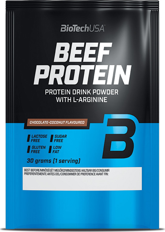 Biotech USA Beef Protein Drink Powder with L-arginine Χωρίς Λακτόζη με ...