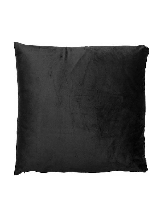 Viopros 230 Velvet Sofa Cushion 230 Μαύρο 230 Μαύρο L60xH60cm