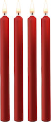 Shots Ouch! Paraffin Teasing Wax Candles Large 4-Pack Massage Candle 4 Pieces