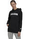 Adidas Women's Hooded Sweatshirt Black