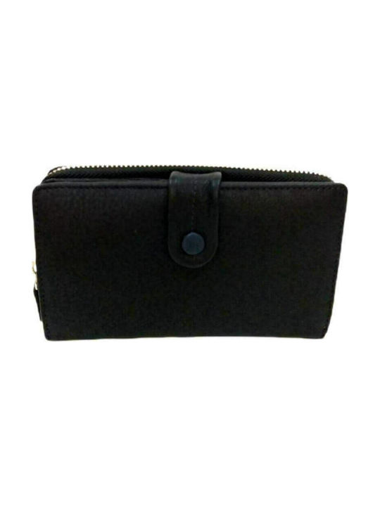 Women's Wallet made of Genuine Leather of Excellent Quality in Black