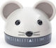 Kikkerland Countdown Analog Kitchen Timer Mouse