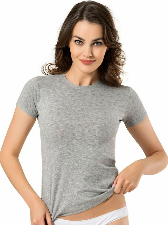 Women's Short Sleeve T-Shirt Gray