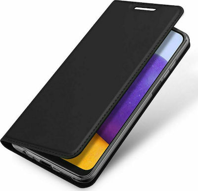 Dux Ducis Skin Pro Synthetic Leather Book Black (Galaxy A22 4G)