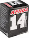 Kenda 151421252AV Bicycle Tyre Inner Tube 14" x 1.75/2.125 A/V